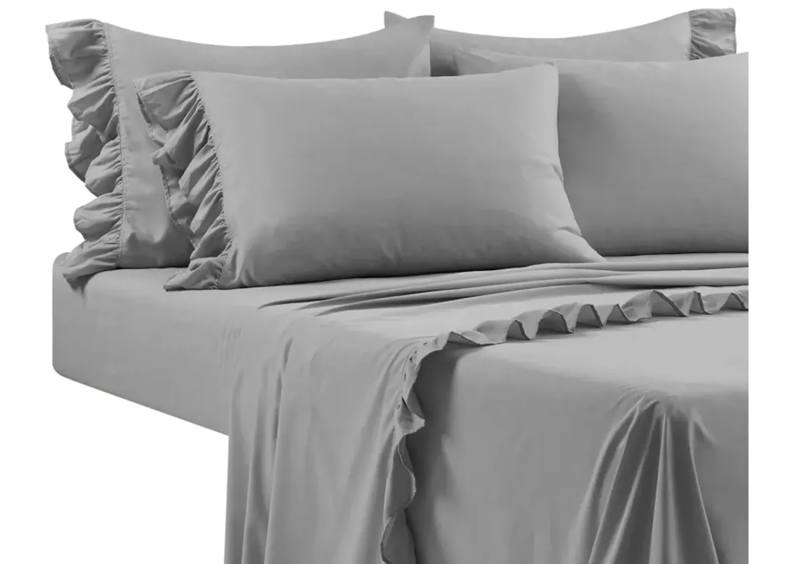 Reyna Ruffle Sheet Set 6Pc