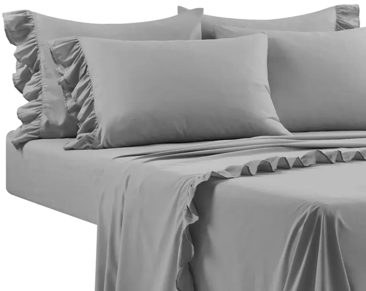 Reyna Ruffle Sheet Set 6Pc