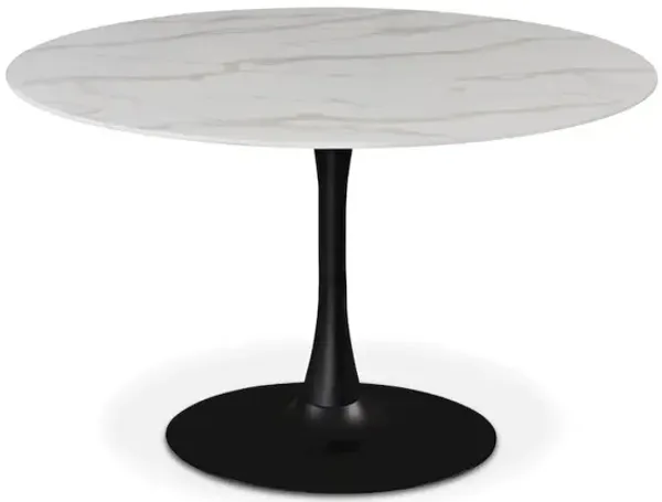 Meridian Furniture Tulip Matte Black Dining Table