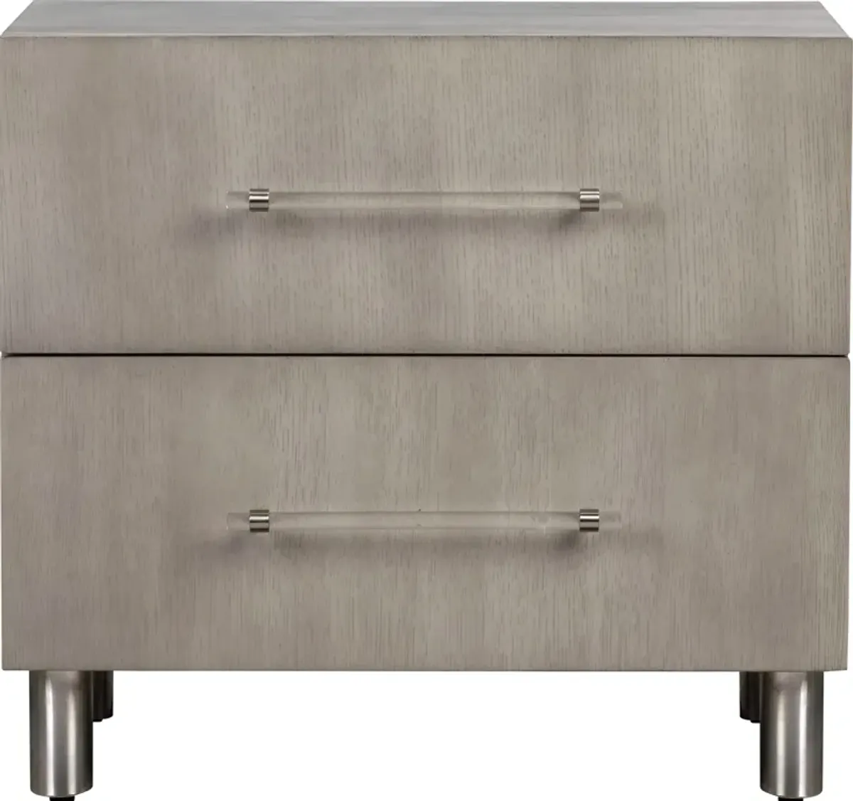 Argento Nightstand in Misty Grey