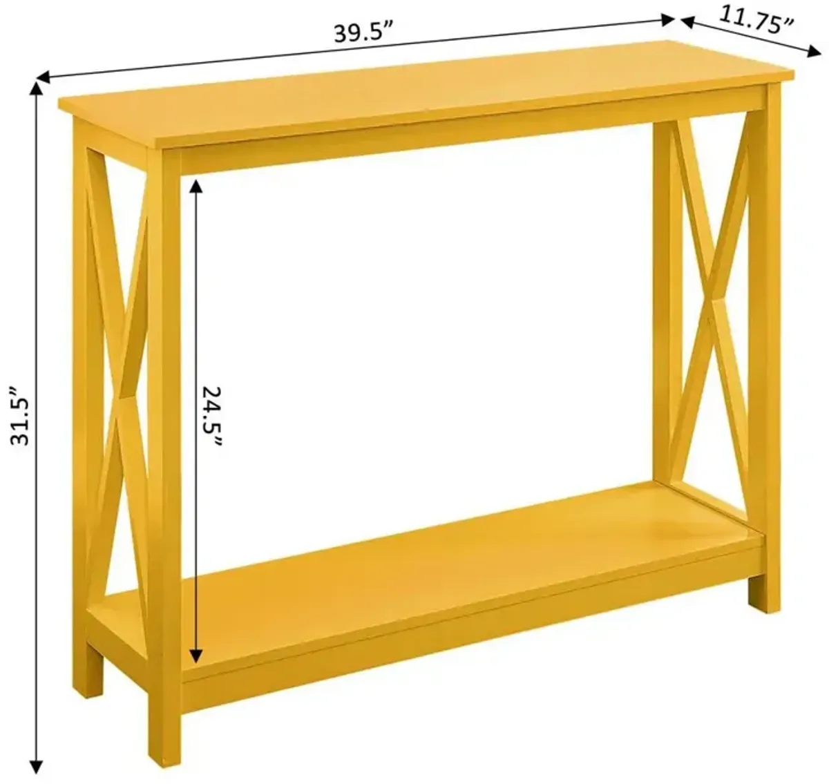 Convience Concept, Inc. Oxford Console Table with Shelf