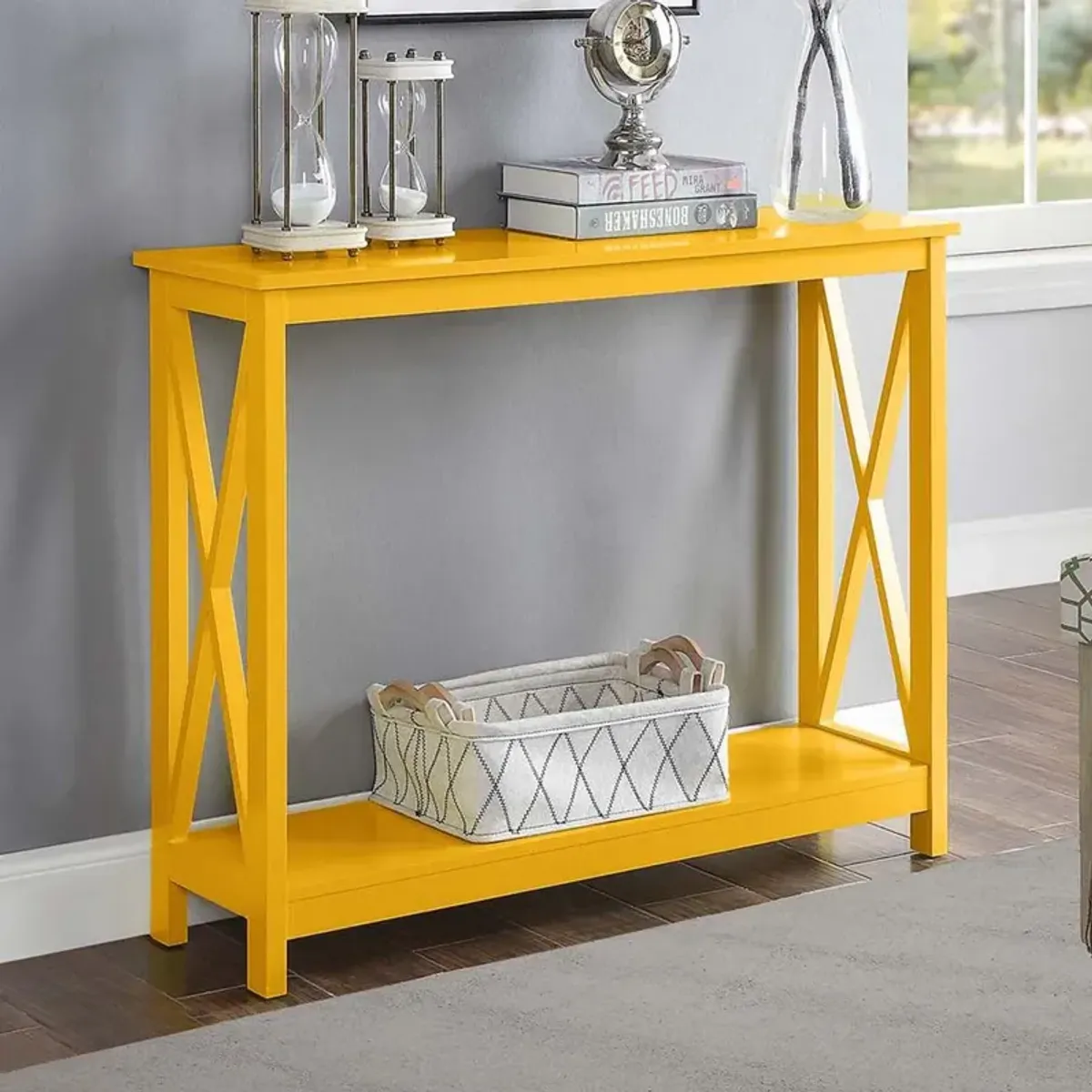 Convience Concept, Inc. Oxford Console Table with Shelf