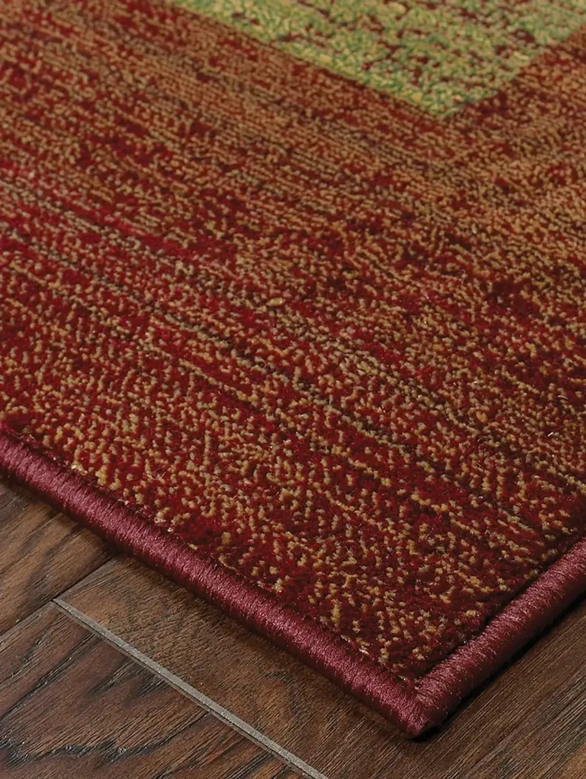 Kharma II 2'6" x 9'1" Green Rug