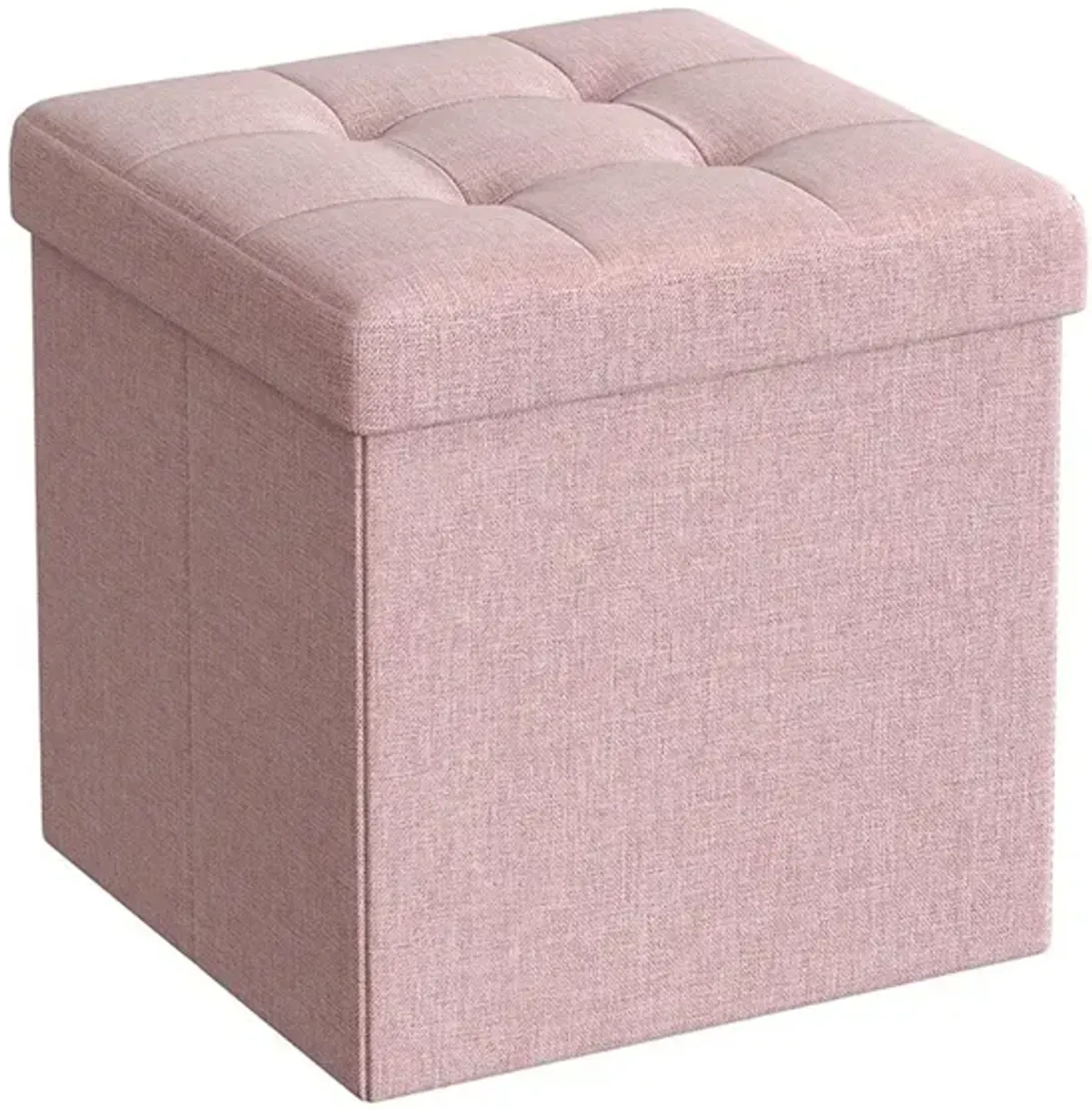 Folding Storage Ottoman Cube for Versatile Space-Saving Solutions