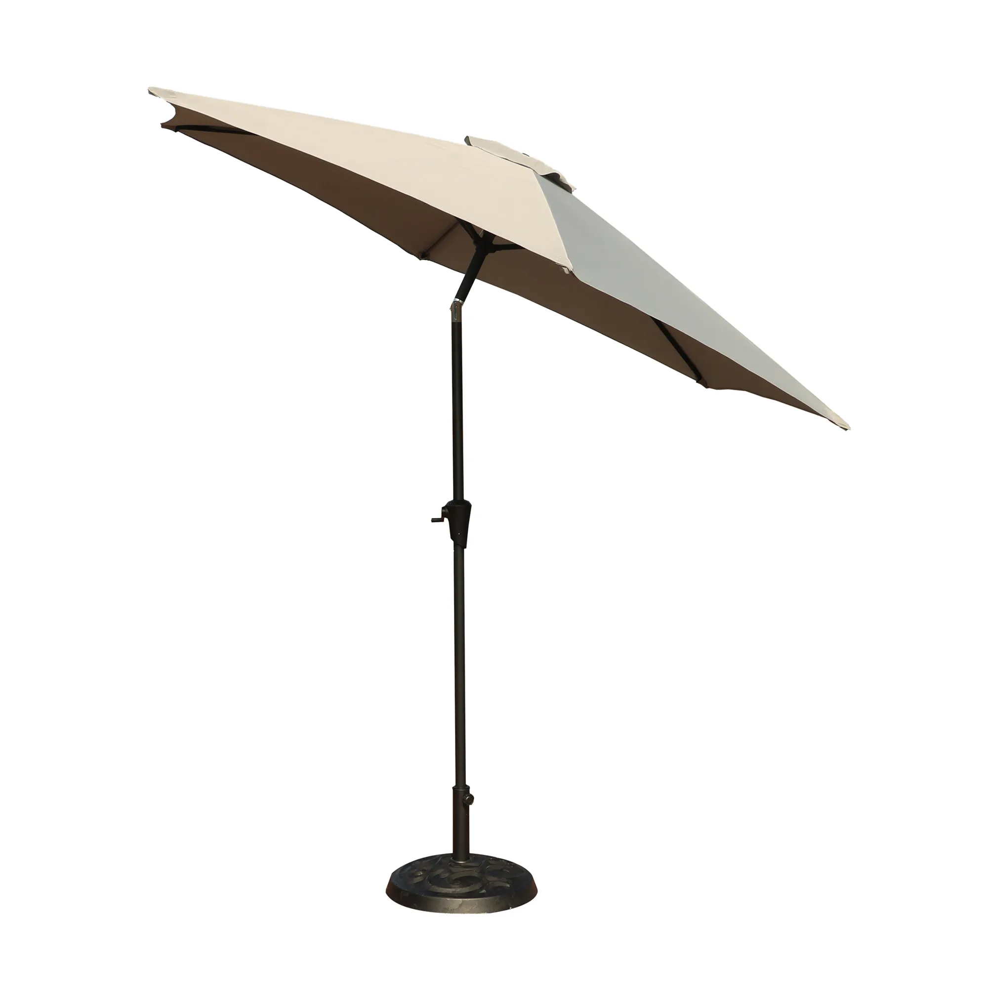 9' Pole Beige Umbrella with Carry Bag