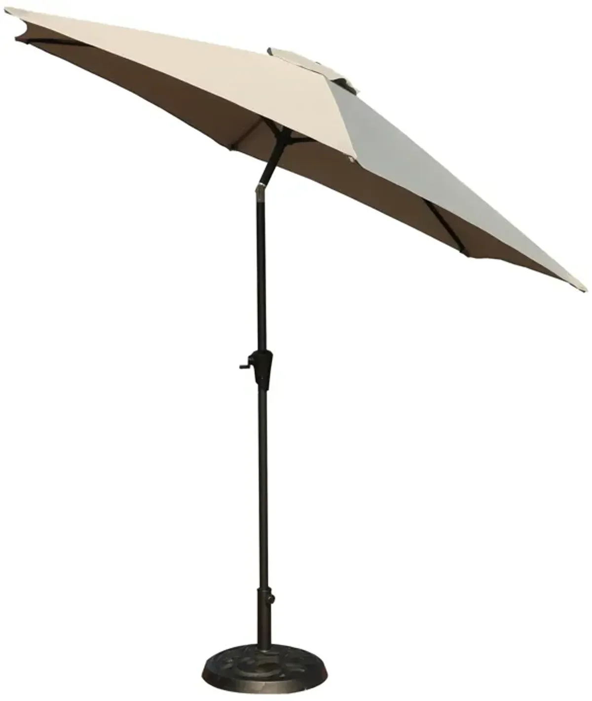 9' Pole Beige Umbrella with Carry Bag