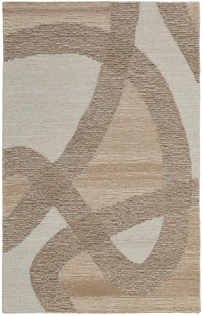 Pollock 8952F 2' x 3' Brown/Tan/Ivory Rug