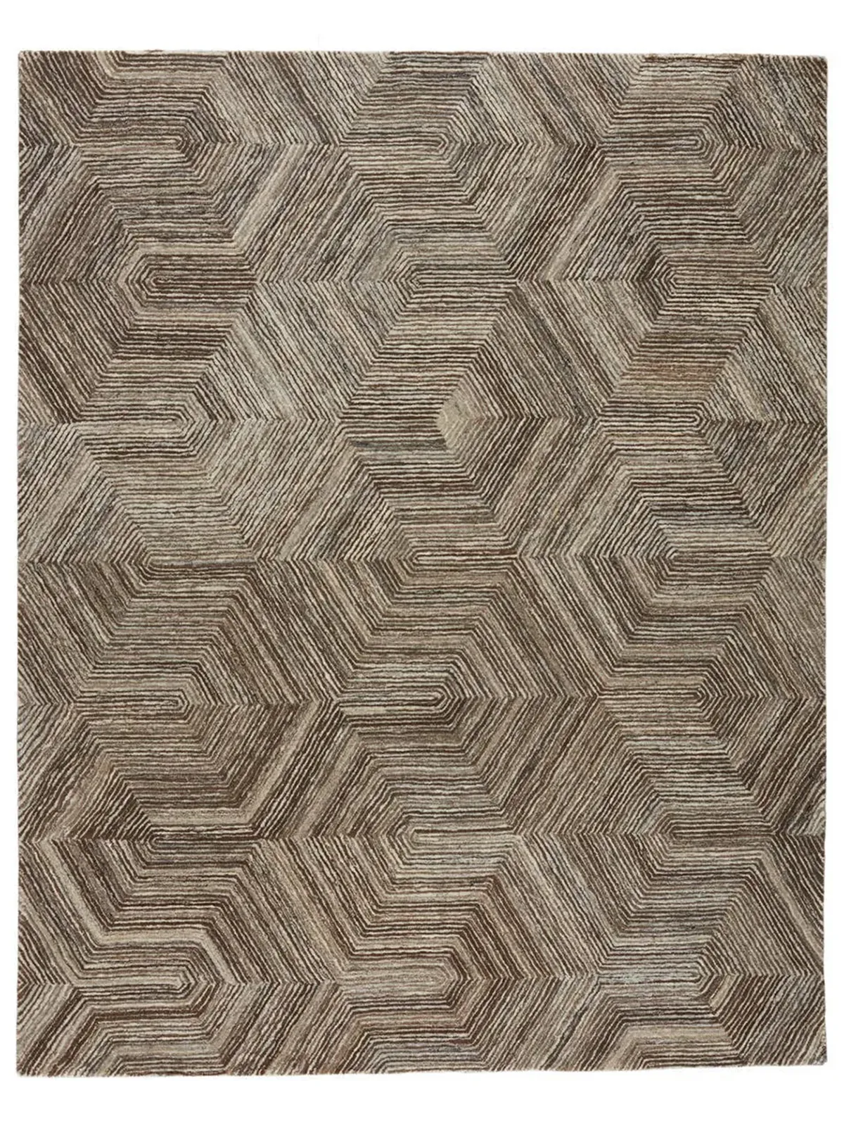 Pathwaysbyverde Home Rome Brown 10' x 14' Rug