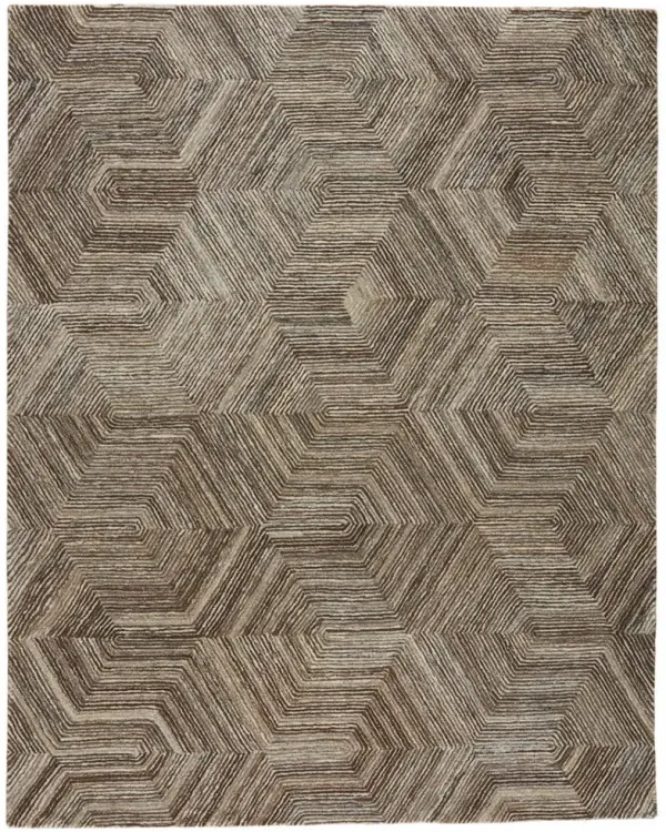 Pathwaysbyverde Home Rome Brown 10' x 14' Rug