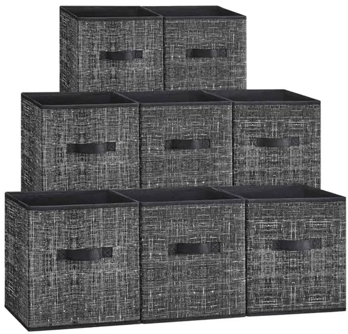 Set of 8 Storage Cubes for Versatile Organization and Stylish Home Décor