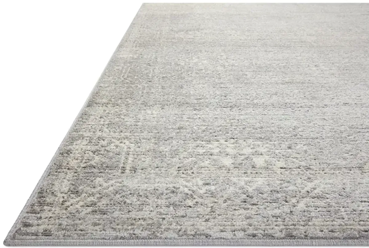 Indra INA02 Silver/Ivory 6'3" x 9' Rug