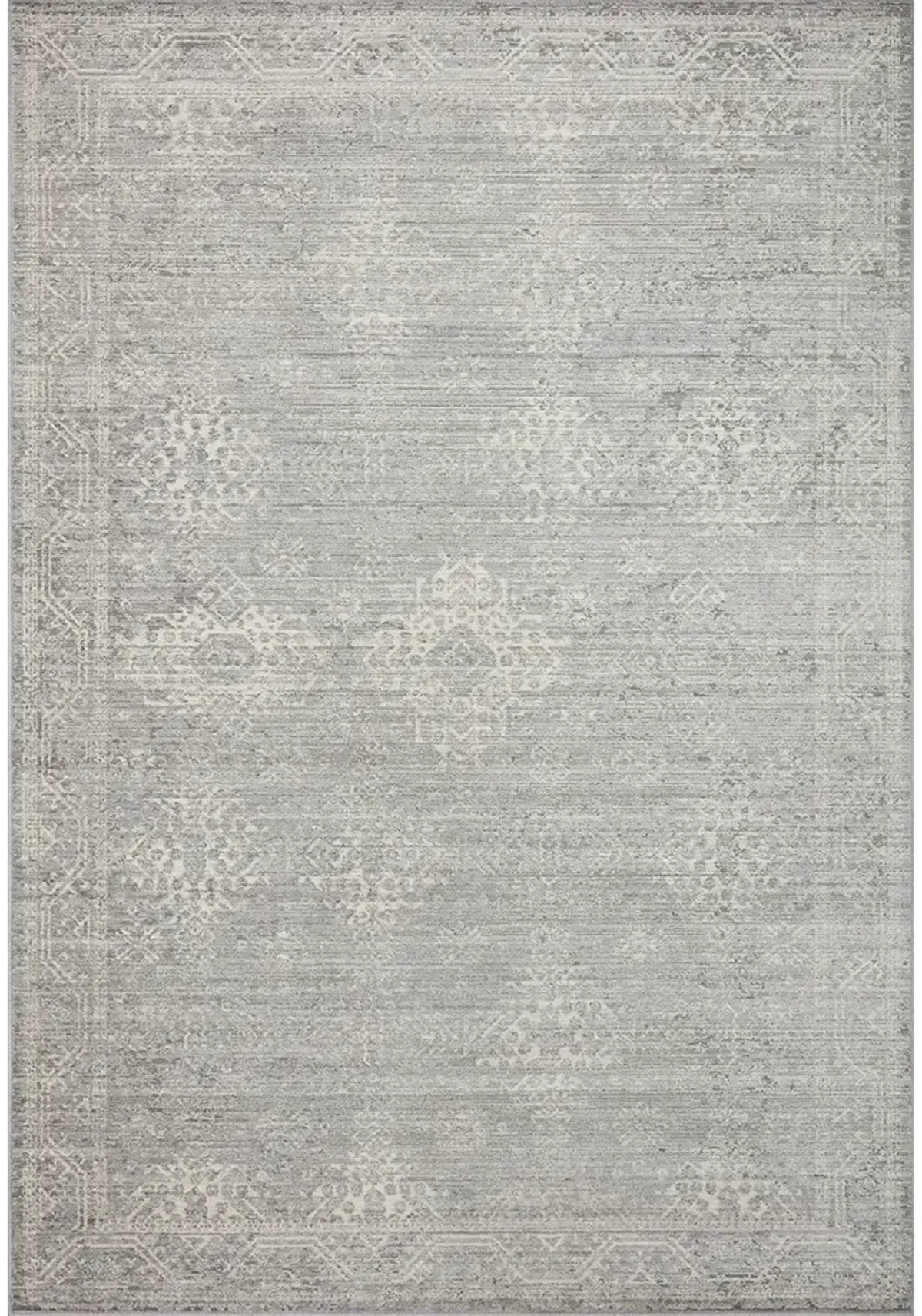 Indra INA02 Silver/Ivory 6'3" x 9' Rug