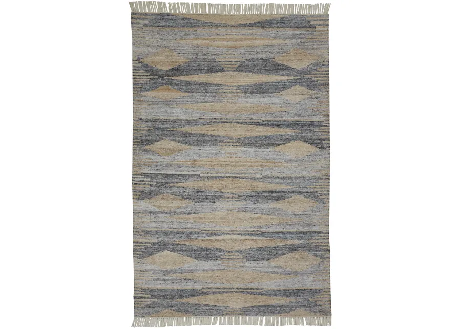 Beckett 0815F Gray/Tan/Silver 3'6" x 5'6" Rug