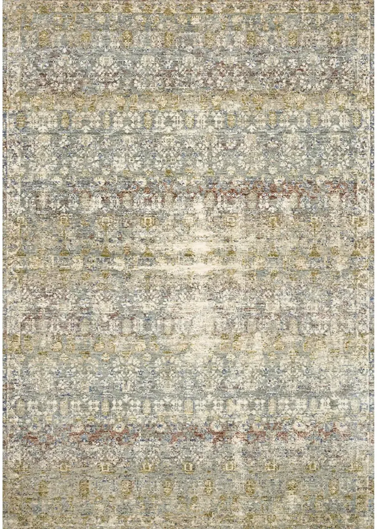 Revere REV03 Grey/Multi 3'9" x 5'9" Rug