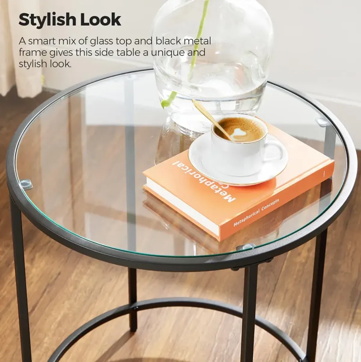 Round Side Table - Stylish and Functional Accent for Any Room