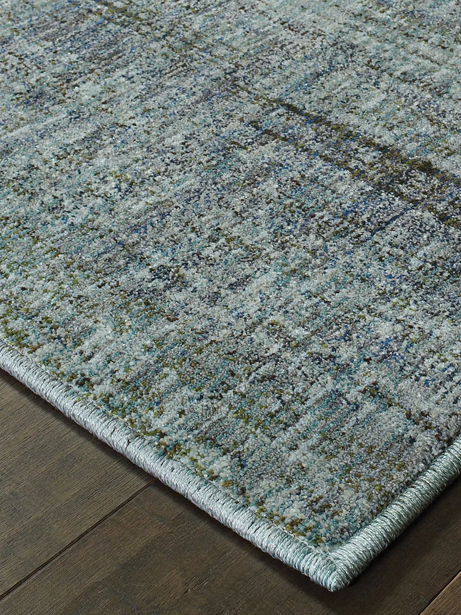 Atlas 3'3" x 5'2" Blue Rug