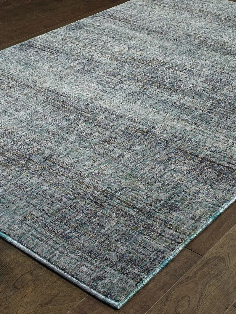 Atlas 3'3" x 5'2" Blue Rug