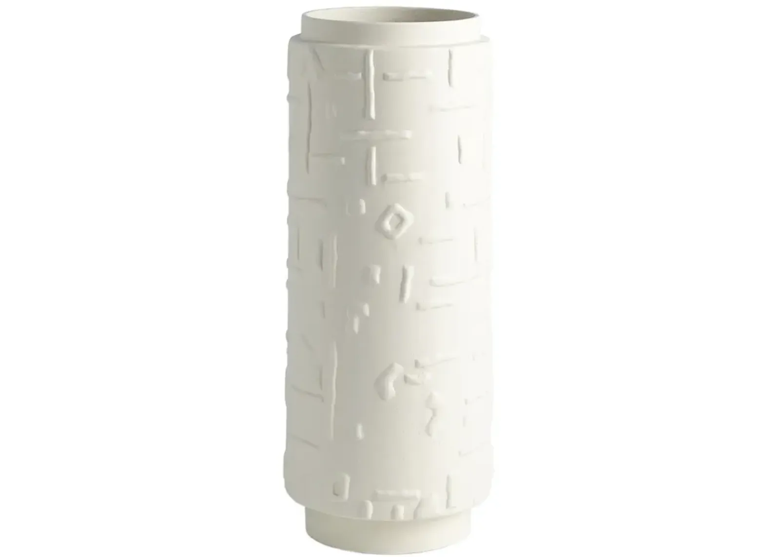 Sankuru Vase-White Large