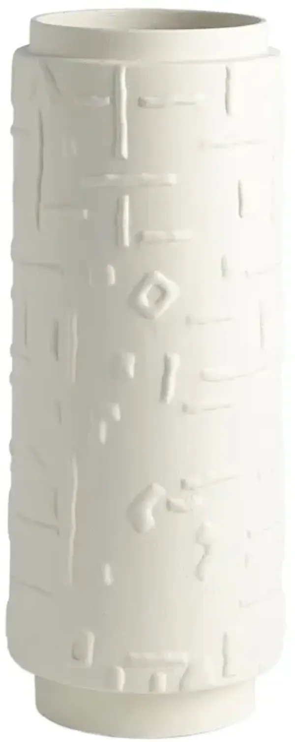Sankuru Vase-White Large