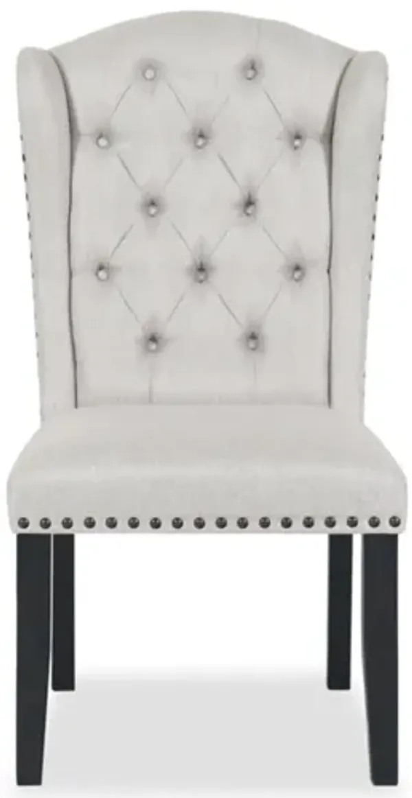 Jeanette Upholstered Wingback Dining Chair