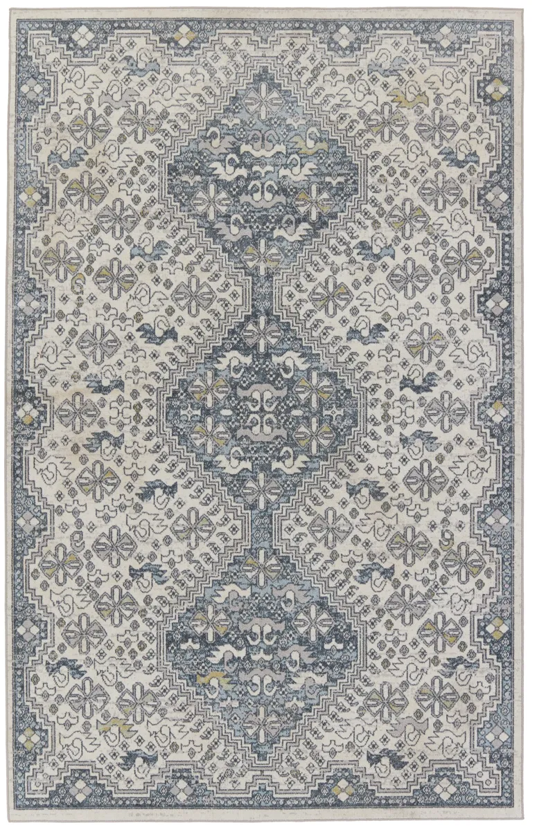 Nadine Yucca White 6'7" x 9'6" Rug