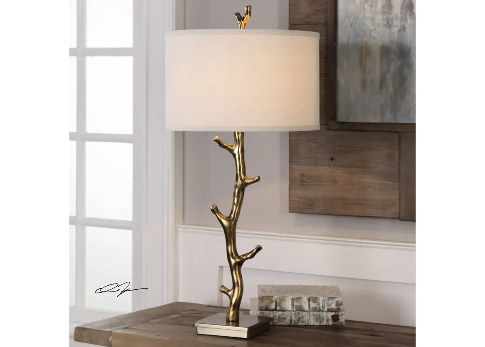 Uttermost Javor Tree Branch Table Lamp