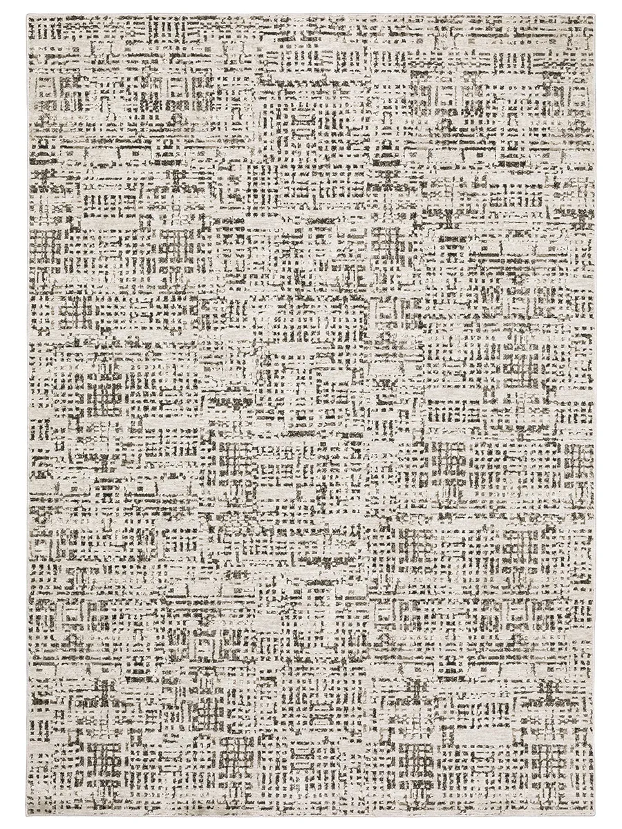 Nebulous 3'3" x 5' Ivory Rug