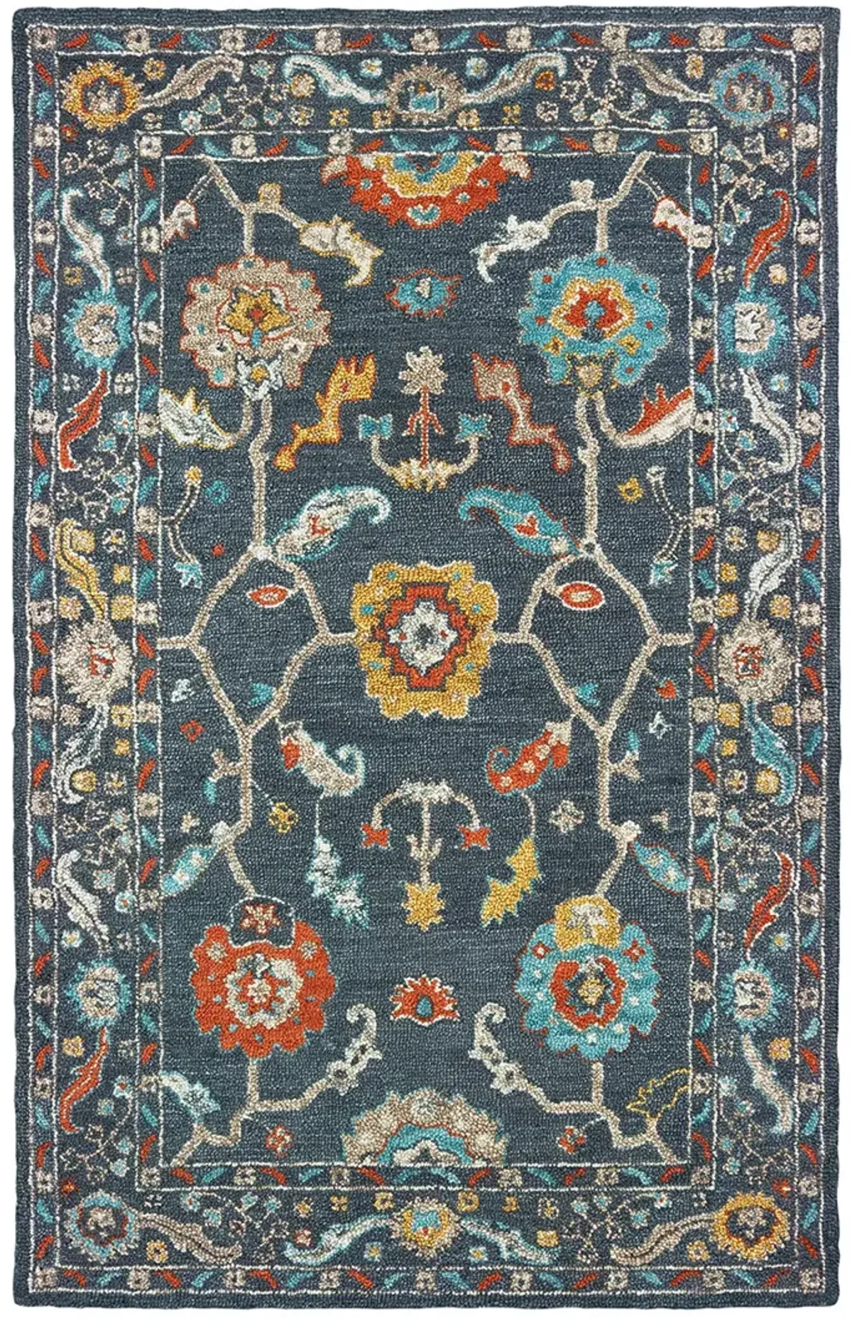 Zahra 8' x 10' Blue Rug