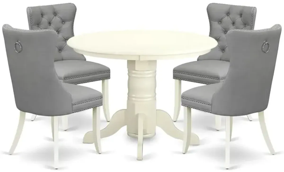 5 Piece Kitchen Table & Chairs Set