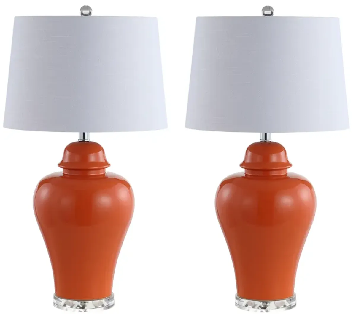 Winnie Ceramic Urn LED Table Lamp (Set of 2)