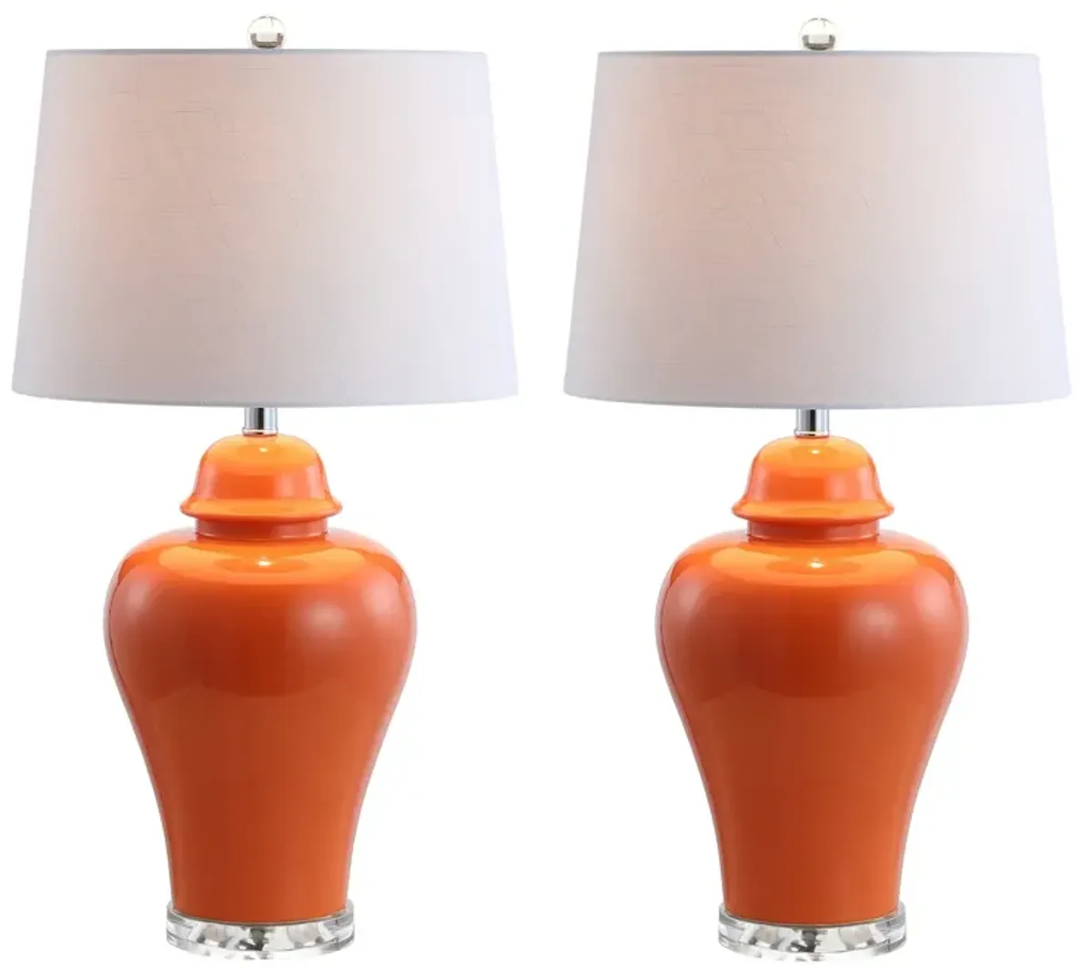 Winnie Ceramic Urn LED Table Lamp (Set of 2)