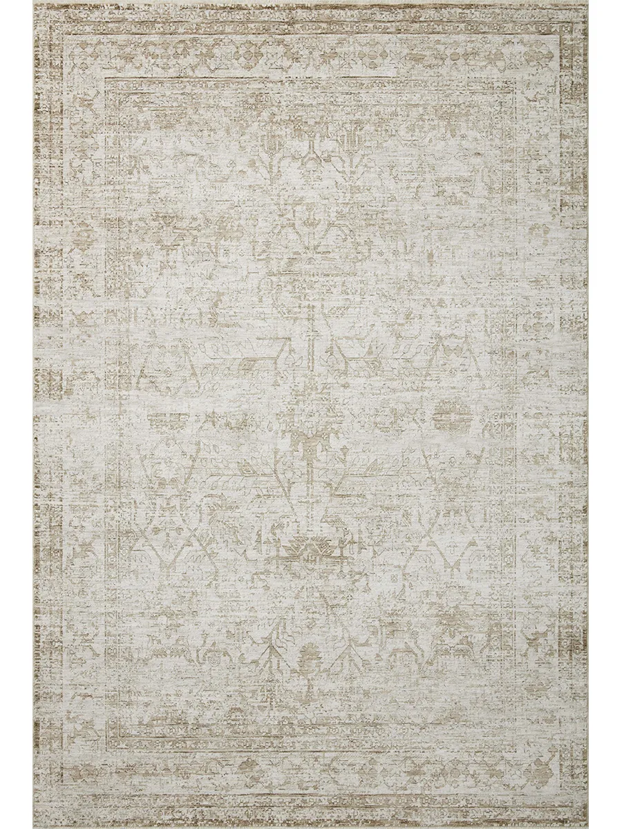 Honora Ivory/Natural 6'7" x 9'2" Area Rug by Amber Lewis x Loloi