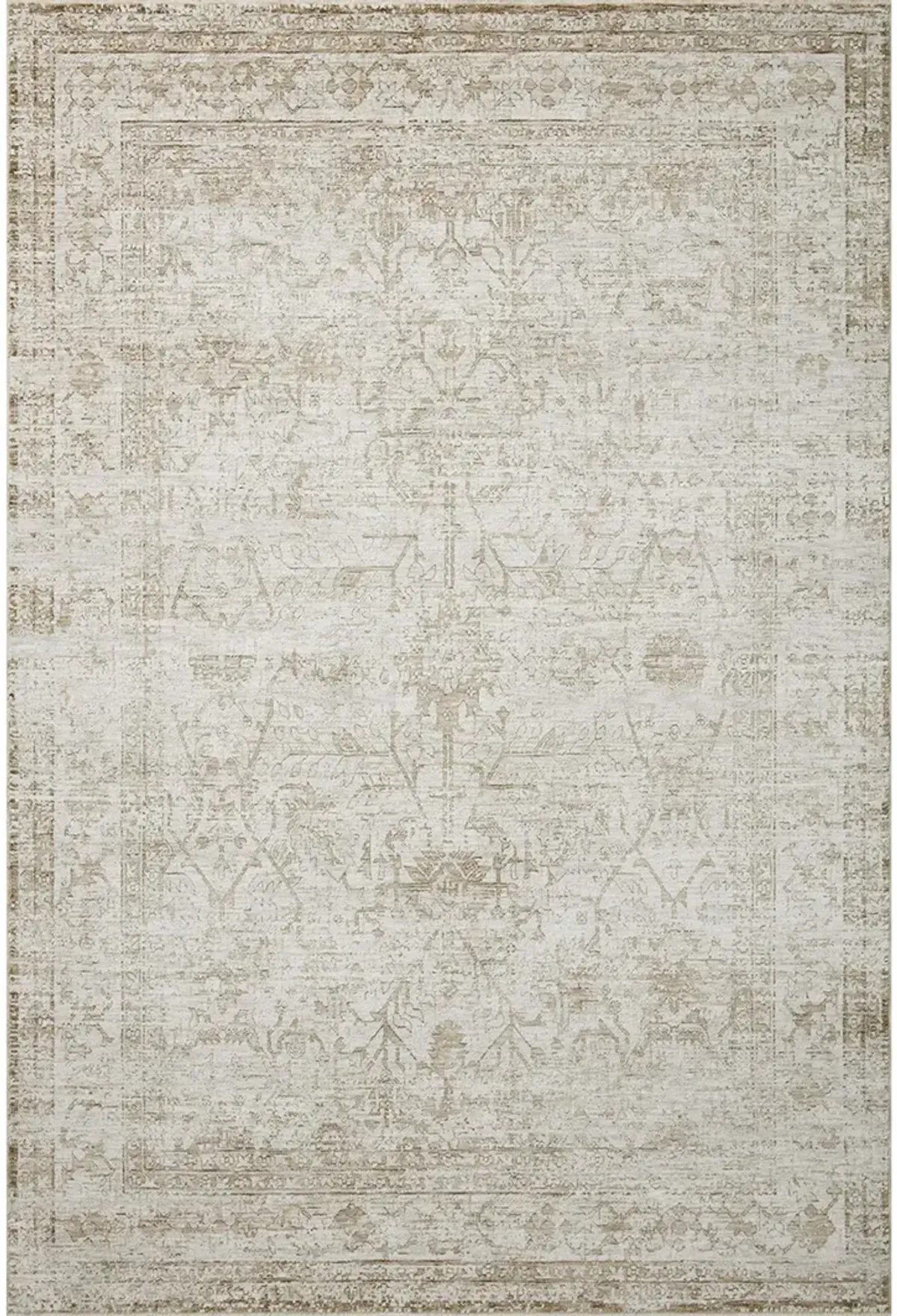 Honora Ivory/Natural 6'7" x 9'2" Area Rug by Amber Lewis x Loloi