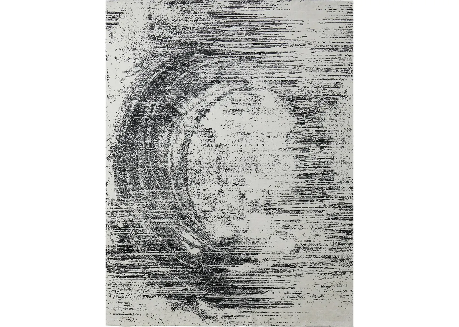 Coda 8928F 8' x 10' Black/White Rug