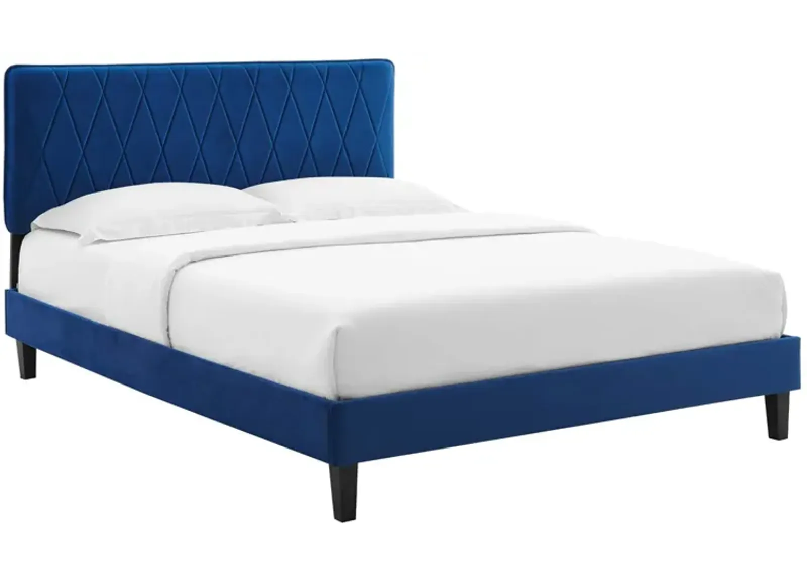 Modway - Phillipa Performance Velvet King Platform Bed