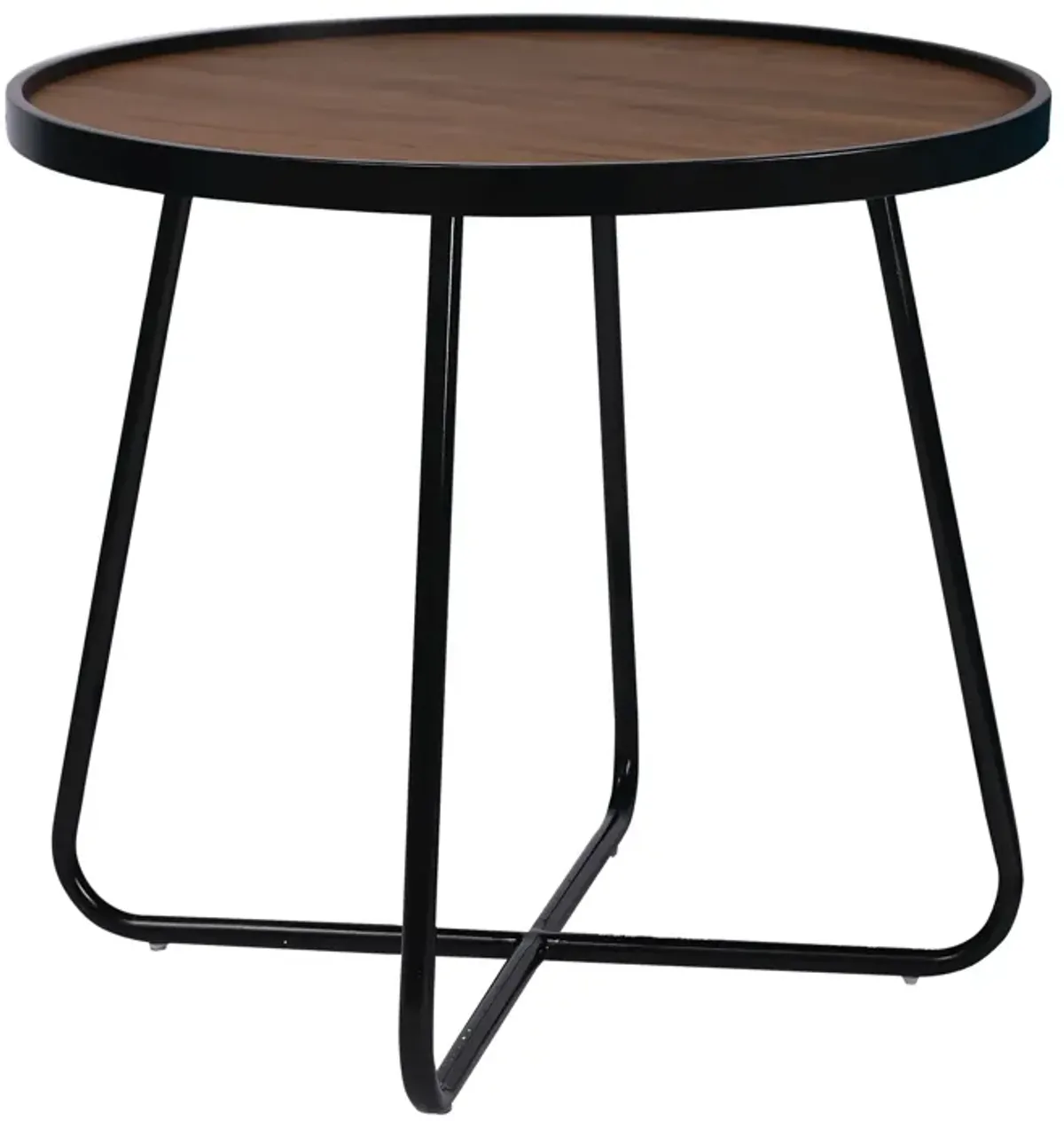 Modern MDF top coffee Table with powder coated leg