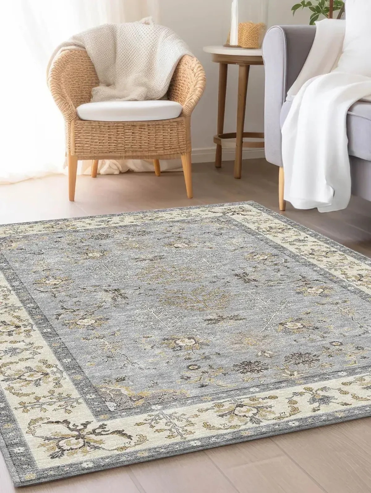 Hatay HY9 Gray 30" x 46" Rug