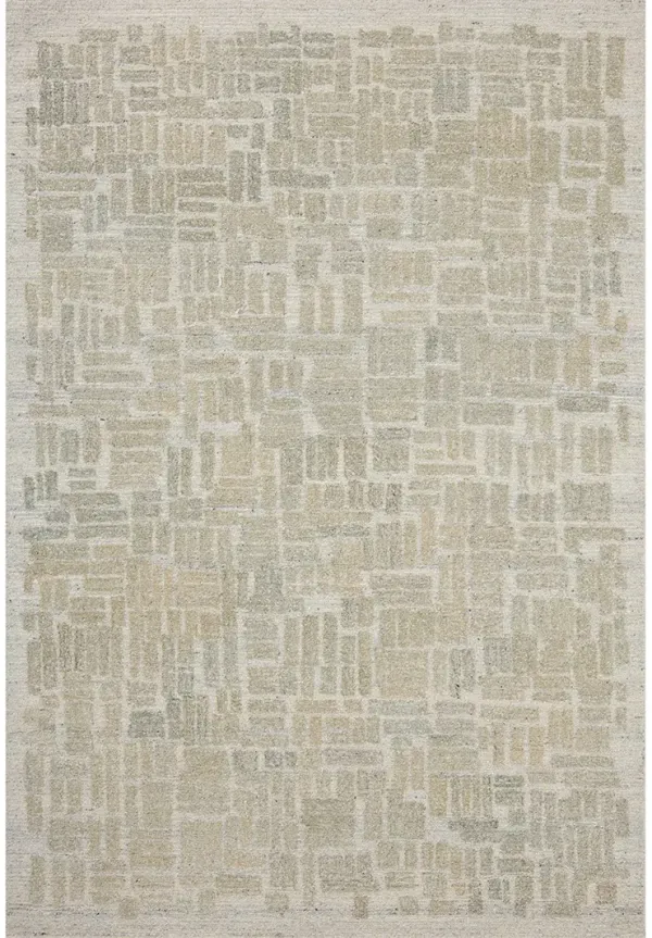Elias Pebble/Sage 8'6" x 11'6" Area Rug