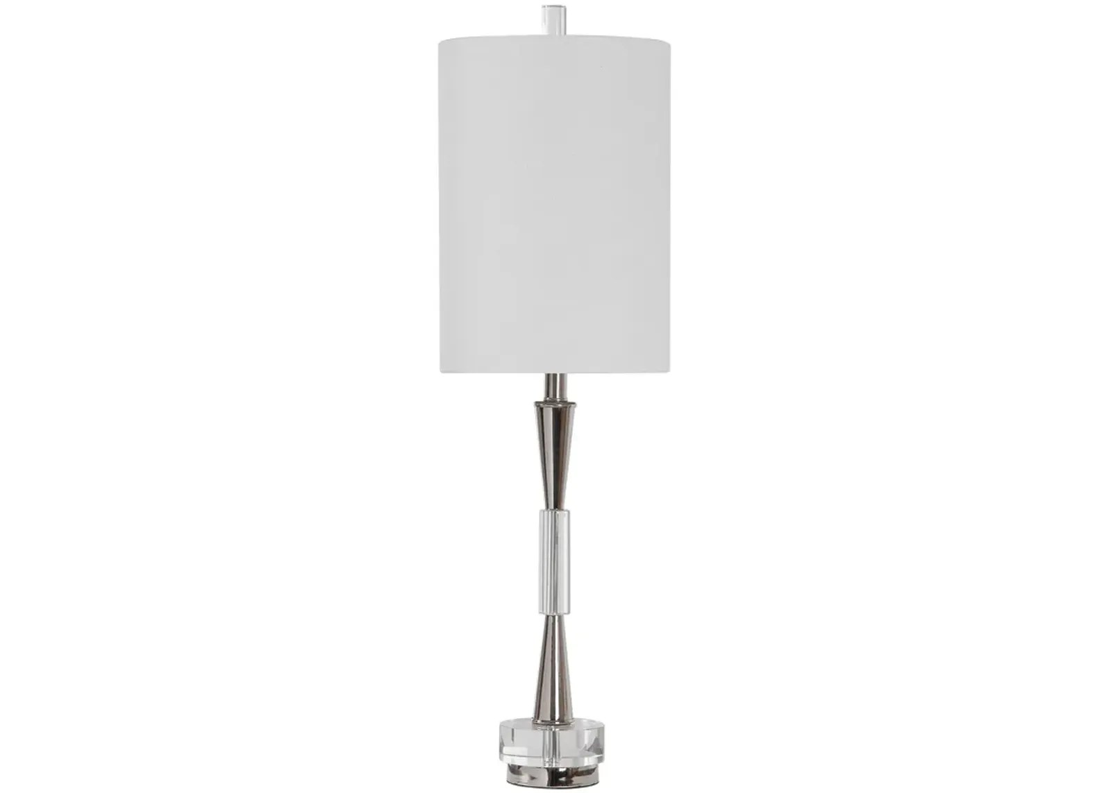 Uttermost Azaria Polished Nickel Buffet Lamp