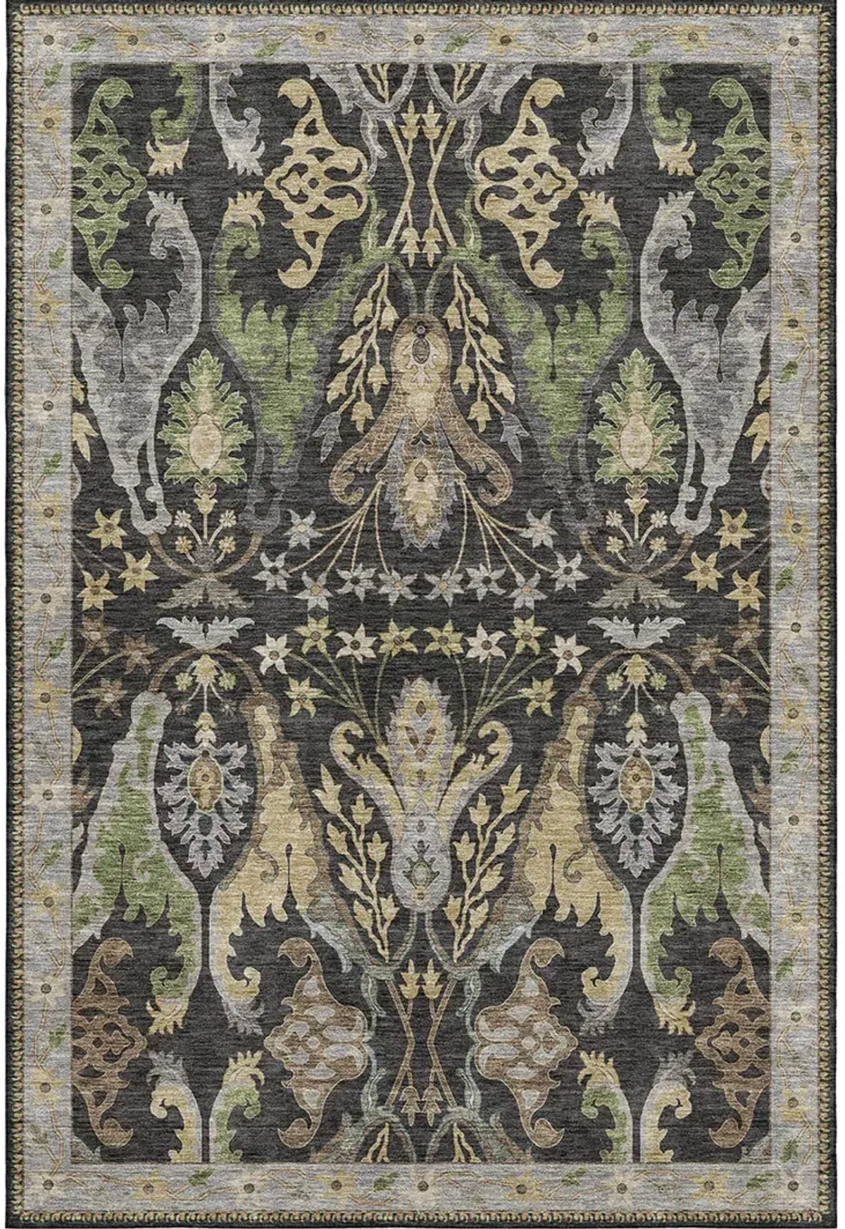 Hatay HY6 Black 10' x 14' Rug