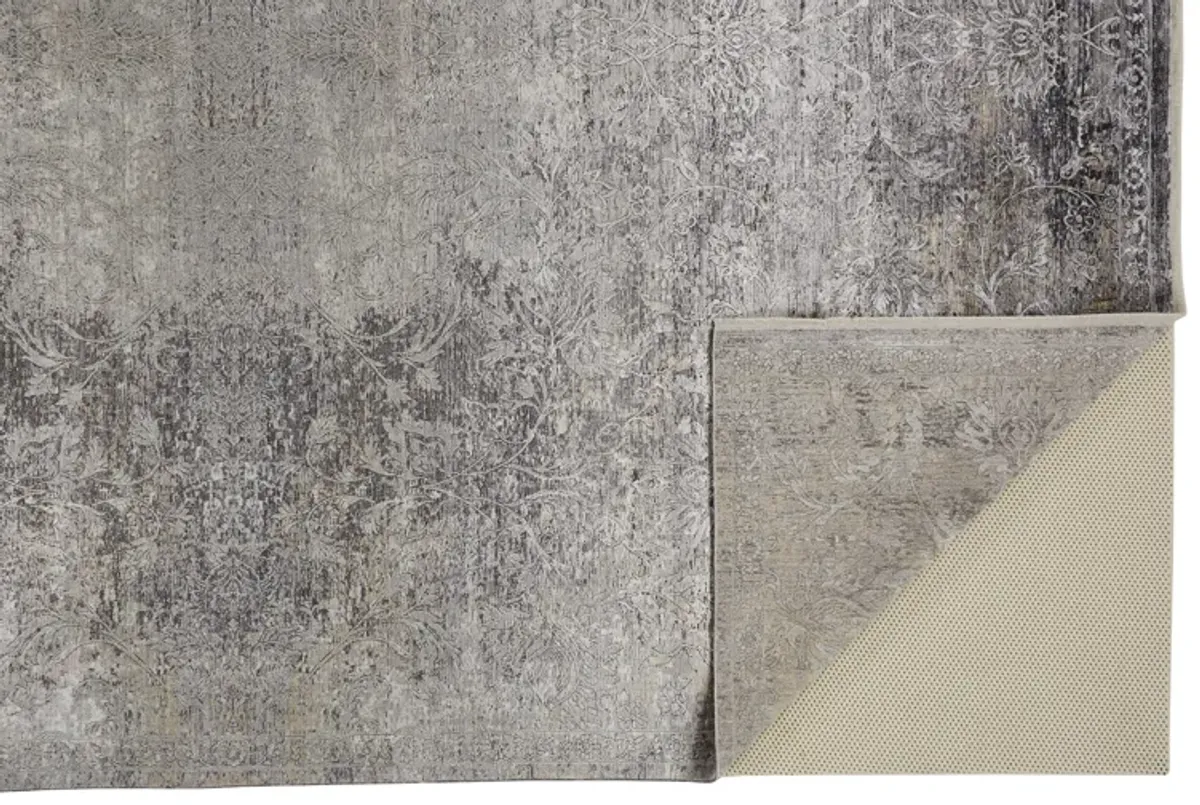 Sarrant 3964F Gray/Ivory/Tan 2'8" x 10' Rug