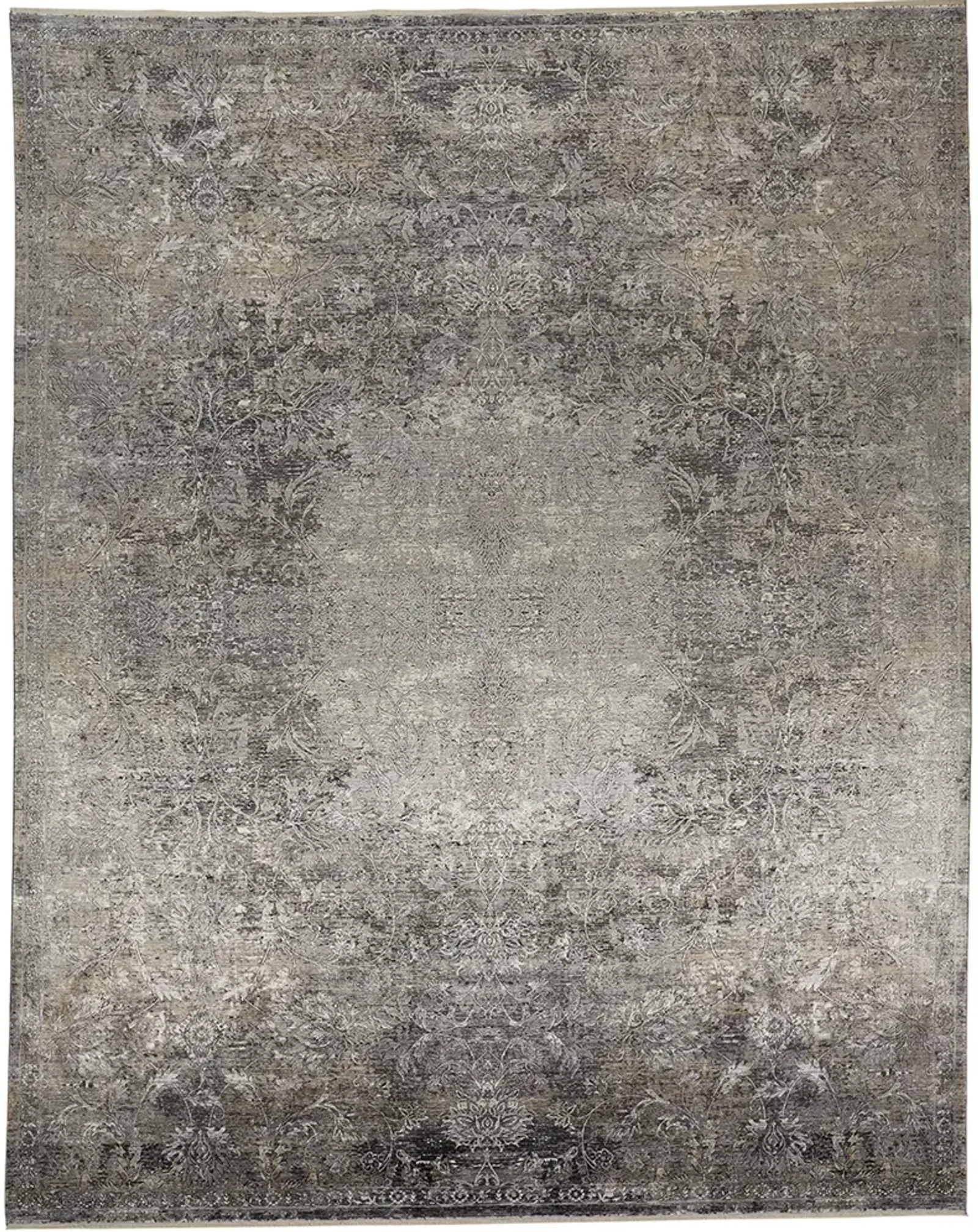 Sarrant 3964F Gray/Ivory/Tan 2'8" x 10' Rug