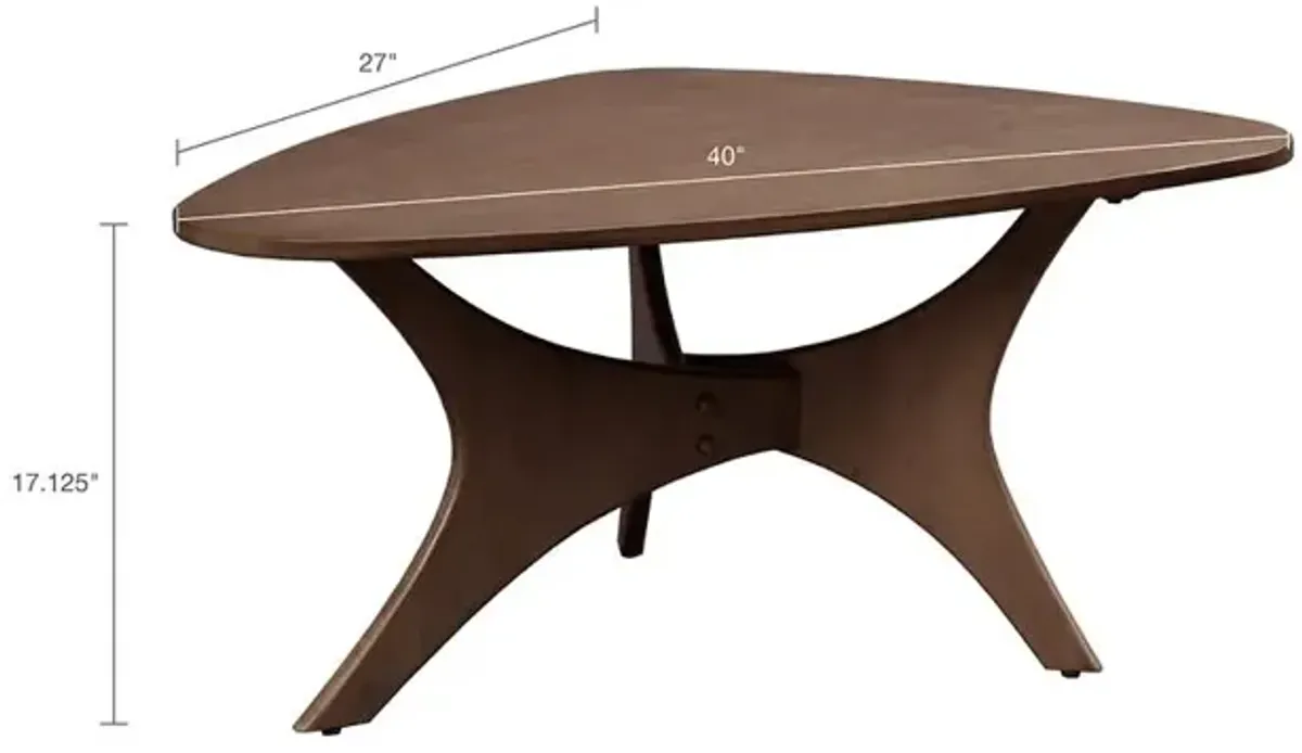 Belen Kox Blaze Triangle Coffee Table, Belen Kox