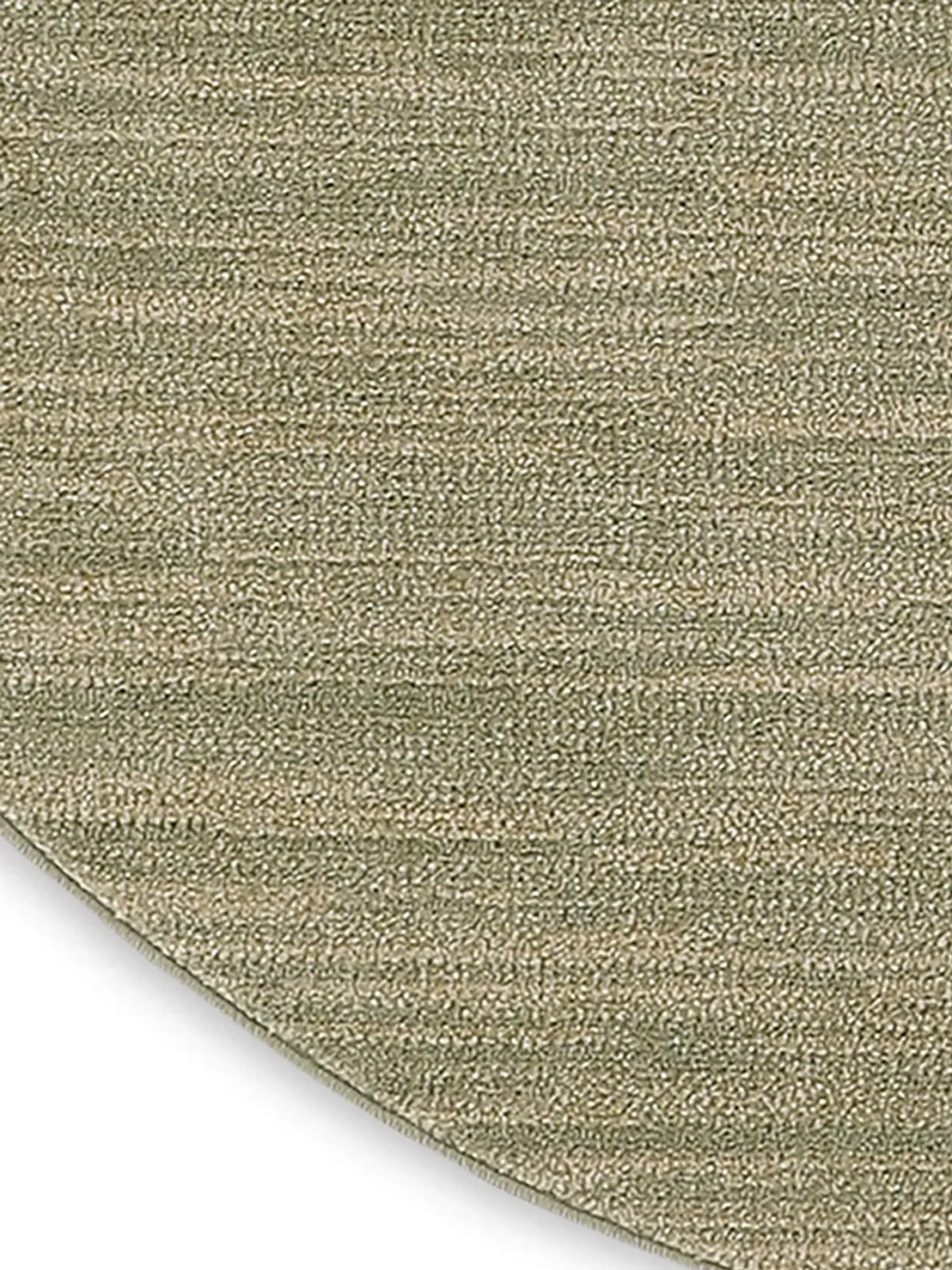 Nourison Essentials NRE01 Green/Gold 4' x Round Rug