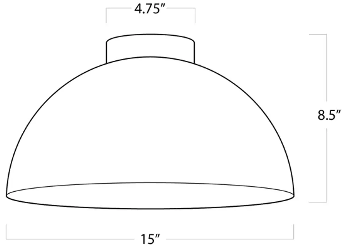 Peridot Outdoor Flush Mount Small