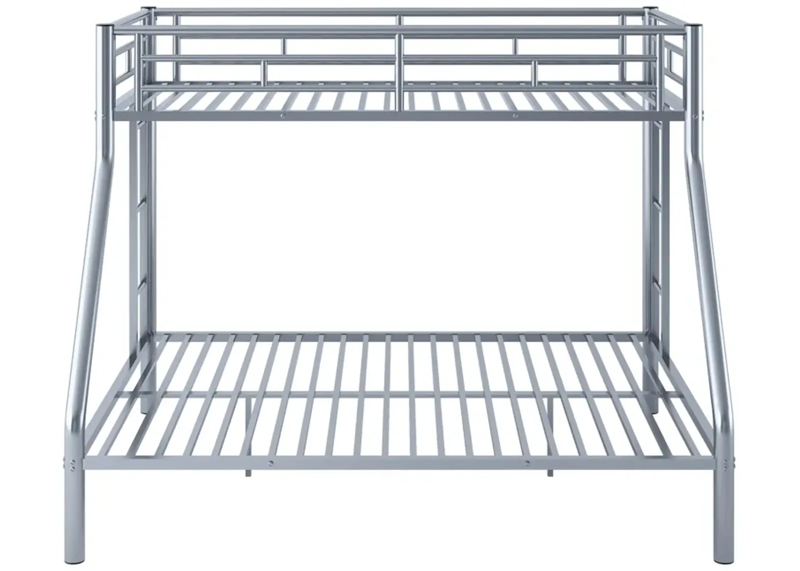 Merax Metal Bunk Bed with Ladders and Guardrails