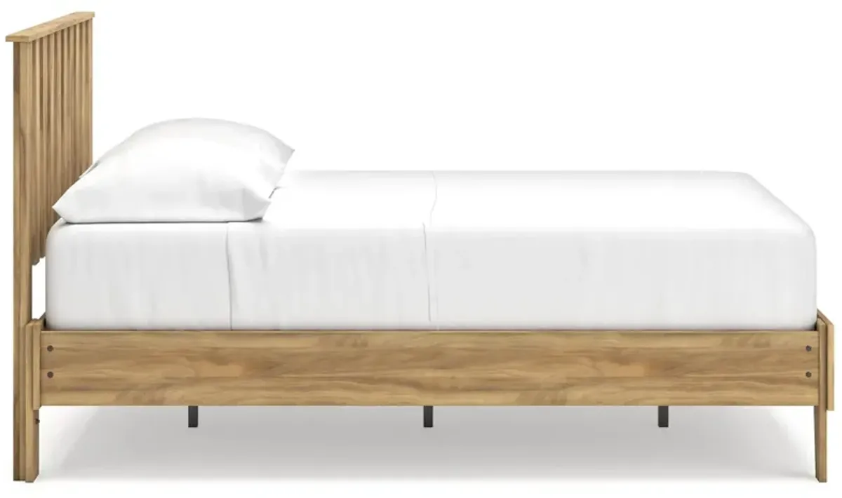 Queen Platform Panel Bed