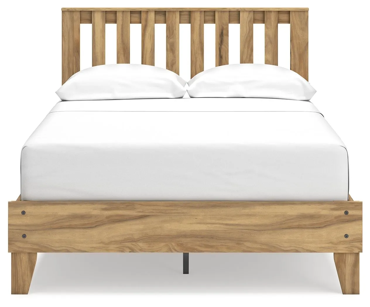 Queen Platform Panel Bed