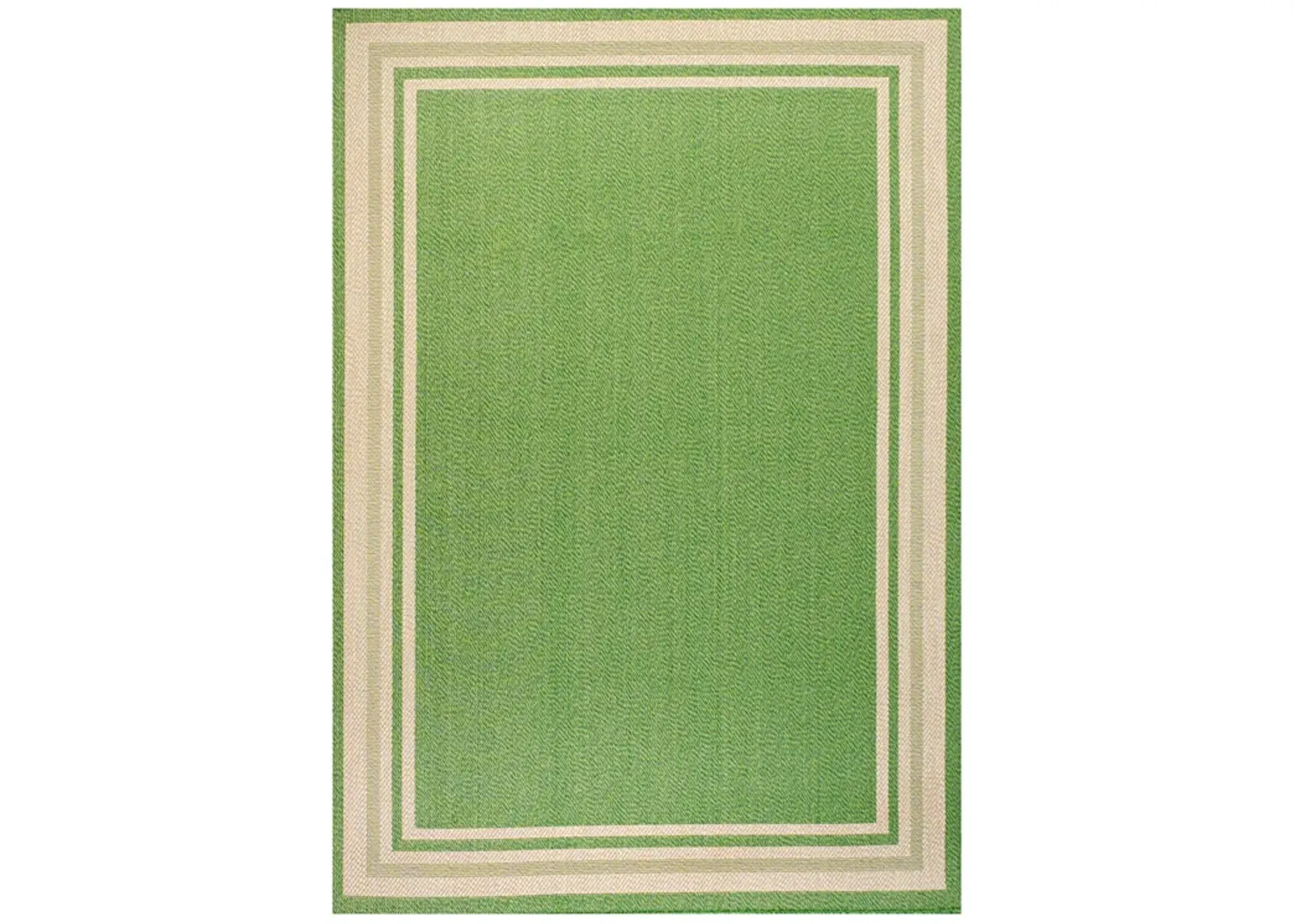 James Modern Border Stripe Indoor/Outdoor Area Rug