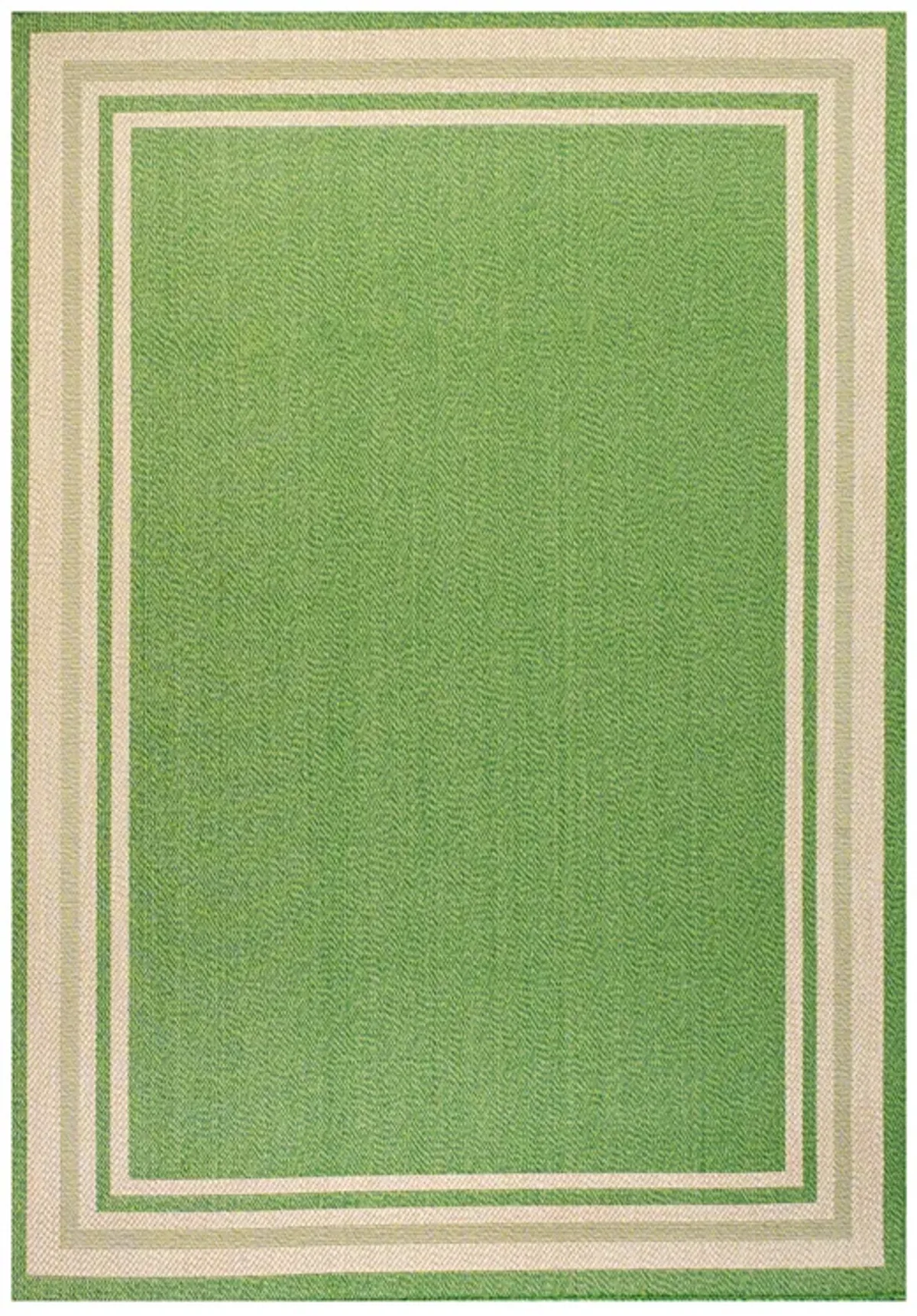 James Modern Border Stripe Indoor/Outdoor Area Rug